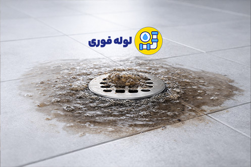بالا زدن آب فاضلاب از کف شور آشپزخانه